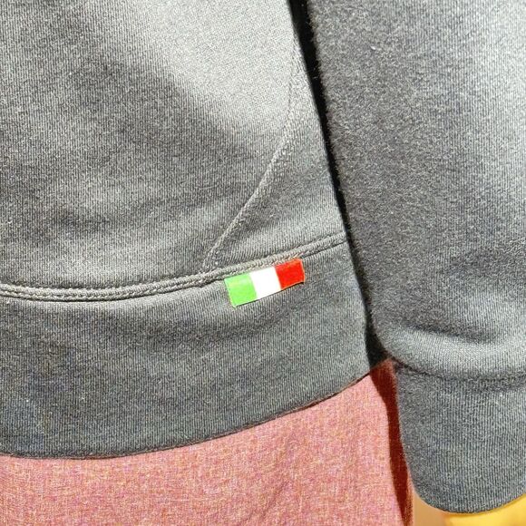 Ferrari Puma Scuderia Team Full Zip Jacket Men’s Medium Black Gray Logo EUC - Picture 9 of 15